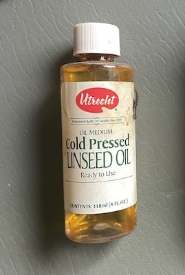 Cold Pressed Linseed Oil – Oil Painting painting example